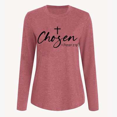 Customizable Dark Blue Long Sleeves Rose ODM T Shirts For Women