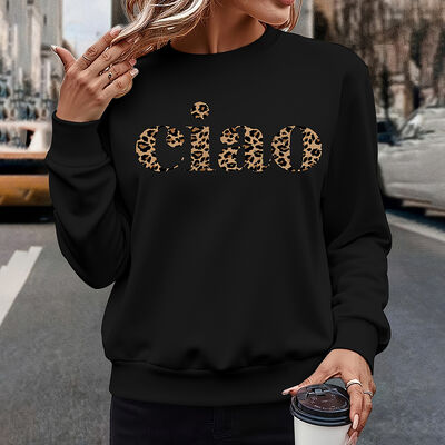 Long Sleeve 100% Cotton Fleece Sweatshirt with S/M/L/XL/XXL Size Options for Winter Warmth