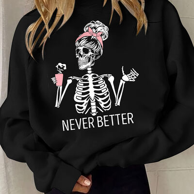 Warm Cotton Hoodie No Hood No Pockets Multi-functional Fleece Sweatshirt for Winter