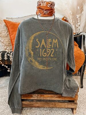 Women's Wholesale Streetwear Vintage Heavyweight Long Sleeve T-Shirt Oversize Cotton Casual Top