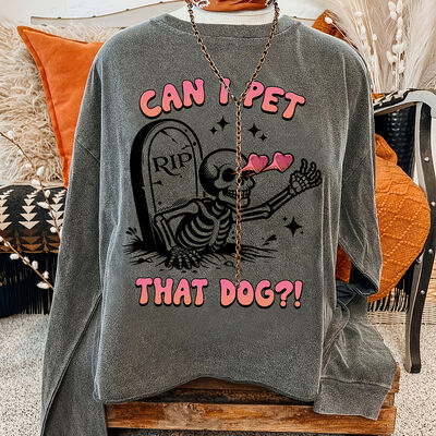 Custom Fall Winter Cotton Long Sleeve T Shirt No Collar 106cm White Tops For Women