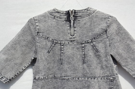 Washed Women Denim Dress Girls Family Matching Summer Business Casual Women