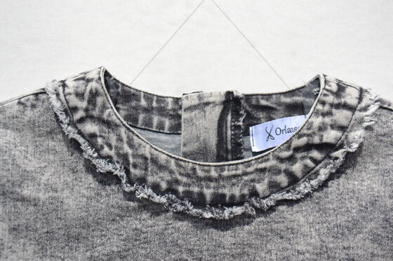 Washed Women Denim Dress Girls Family Matching Summer Business Casual Women