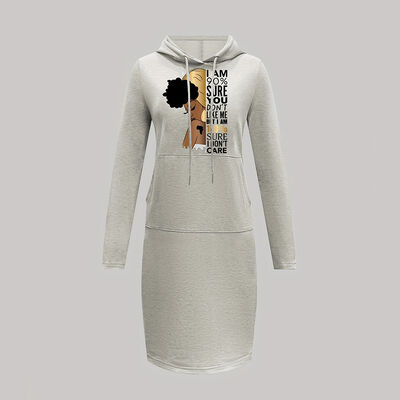 Self Cultivation Gray Short Sleeve Dress ODM Casual Wear Dress 94cm