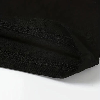 CEM ODM Women Tops Round Neck Black Dark Gray Long Sleeve Top