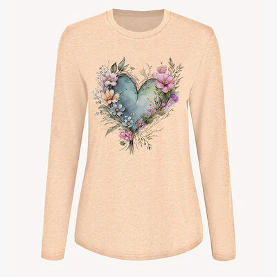 Customizable Color Women Tops Brand Logo Print White Long Sleeve Shirt