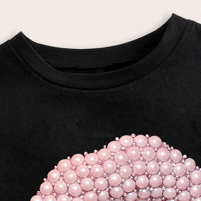 Close-fitting Personalized Design Cotton T-shirt for Everyday Wear in S/M/L/XL/XXL Sizes