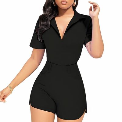 Heart Pattern Women Two Piece Outfits ODM OEM Short Sleeve Co Ord