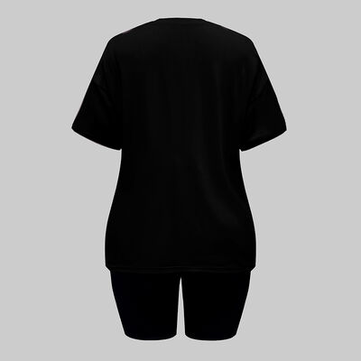 Outdoor Events Women Two Piece Outfits Round Neck Beach Trips Summer Co Ord