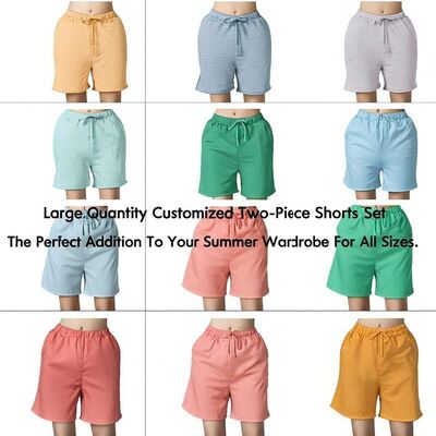 71.5cm 72.5cm Two Piece Sets Women Lightweight  Yellow 2 Piece Set