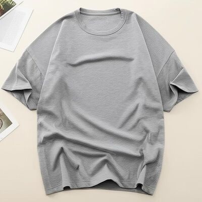 Large Size Women T Shirts Everyday Wear Classic Crew Neck T Shirt Machine Washable
