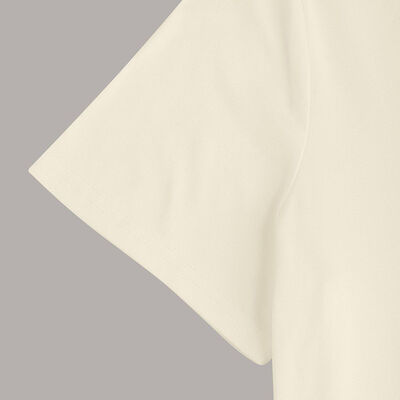 68cm 69cm V Neck T Shirts Women  White Cotton Crew Neck T Shirt S M L