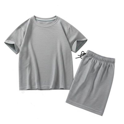Soft Fabric Cotton Women Two Piece Outfits  Fashionable  Matching Top And Pants Set