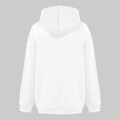 Polyester Designer Sweatshirt Womens Personalized Thick Hoodies For Winter Women'S