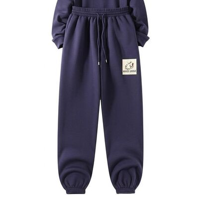 One Piece Sweatpants Oversized Vintage Tall Straight Leg Sweatpants Loose Fit