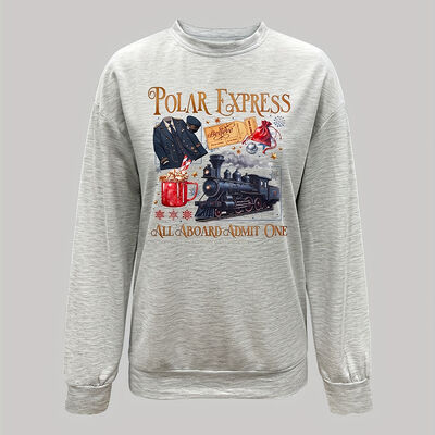 Women's Winter Hoodie with 420-500g Fabric Weight Polyester Cotton Blend and Letter Pattern