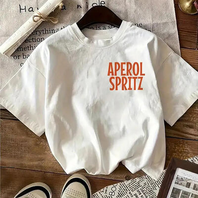 Regular Fit Womens T Shirts Cotton Tee  Round Neck T Shirt 94cm 98cm