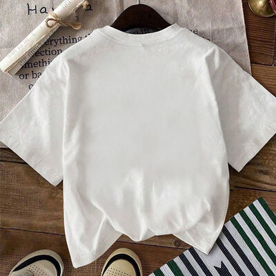 Unisex Short Sleeves T-Shirt with Crew Neck Collar for Everyday Wear