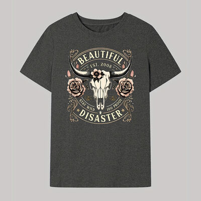 Everyday Wear Short Sleeves T-Shirt In XL Size Made Of Cotton For All-Day Comfort