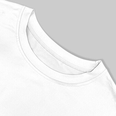 Custom Wholesale White 180 GSM Long Sleeve T-Shirt and Crop Top Tee for Unisex Wear