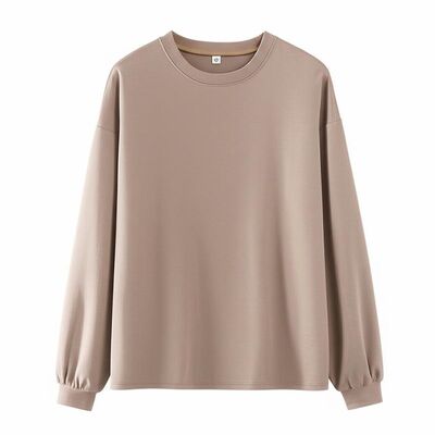 Spring Women Tops  165CM - 180CM Autumn Long Sleeve Top Customization LOGO