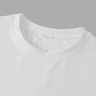 Unisex Comfortable Wear Short Sleeves T-Shirt in Cotton with Sizes S-XXL