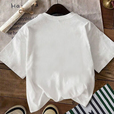 Unisex Comfortable Wear Short Sleeves T-Shirt in Cotton with Sizes S-XXL