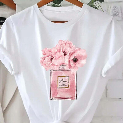 Unisex Comfortable Wear Short Sleeves T-Shirt in Cotton with Sizes S-XXL