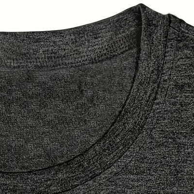 Custom Screen Printed Blank Plain 100 Polyester Short Sleeve T-shirt for Sublimation Printing