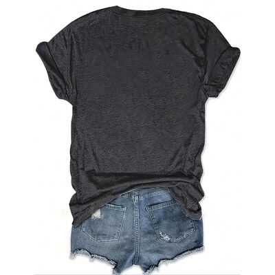 Custom Women's Premium Soft Pima Cotton T-shirt Casual Cropped Tee Shirt