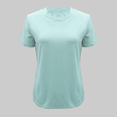Women's Skin-Friendly Lightweight Eco-Friendly Cotton T-Shirt Casual Round Neck Short Sleeve Shirt