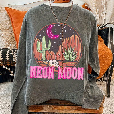 Custom Logo Women's Pullover Sweatshirt with Round Neck for Fall/Winter Season