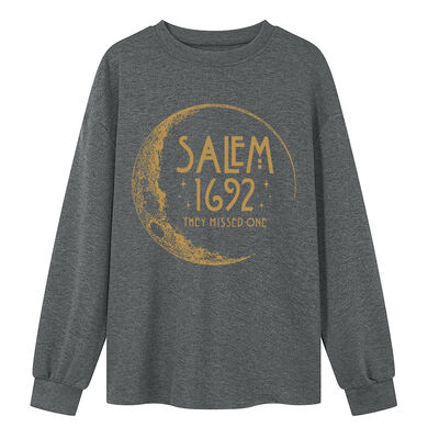 Women's Wholesale Streetwear Vintage Heavyweight Long Sleeve T-Shirt Oversize Cotton Casual Top