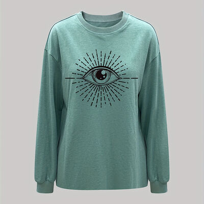 Casual Style  Women Tops High Street  Washable  Cotton Long Sleeve Shirts 64.5cm