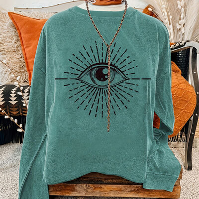 Casual Style  Women Tops High Street  Washable  Cotton Long Sleeve Shirts 64.5cm