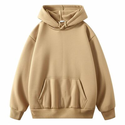 No String Casual Long Sleeve Hoodie M L Size High Street Oversized Sweatshirt