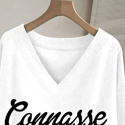 V-neck Zipper Closure Hoodie with No Hood for Women's Casual Winter Wear